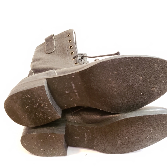 Madewell Leather Workwear Biker Boot in Black - Picture 7 of 7